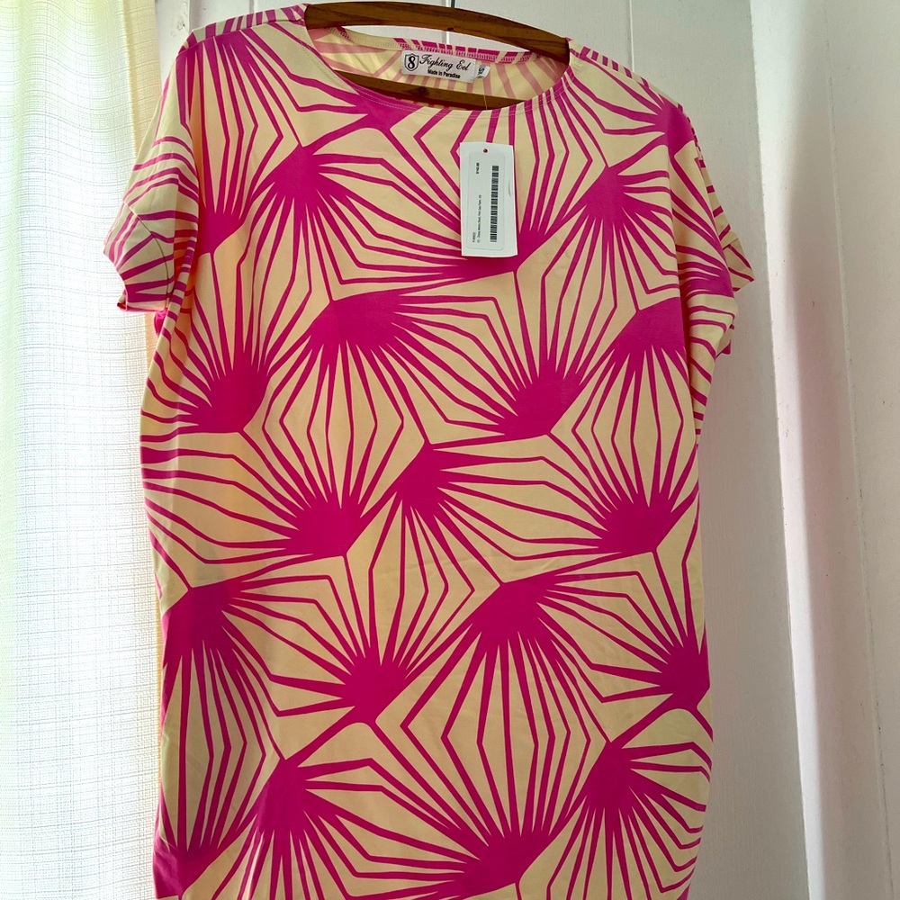 Fighting eel tunic dress NWT